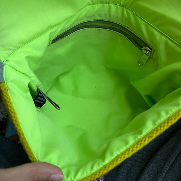 Beyond Threads - Buttercup Embroidered Wool Handbag - Picture 12 of 15